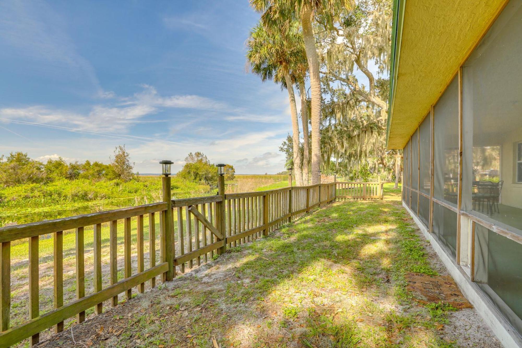 Lush Lorida Home On Lake Istokpoga Sebring Zewnętrze zdjęcie